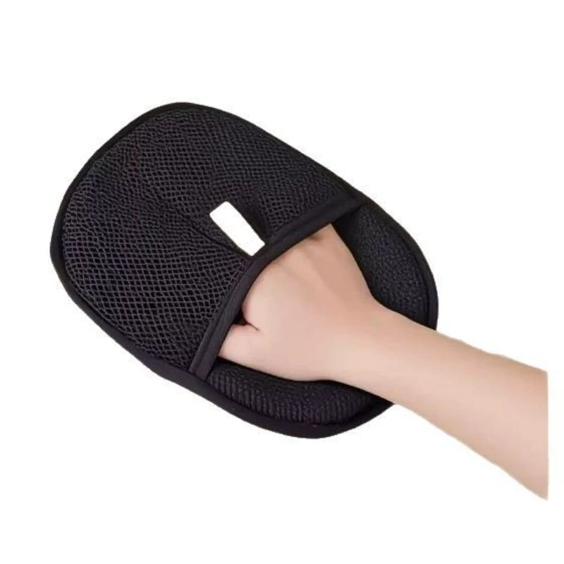 Silicone pet grooming gloves product image 9