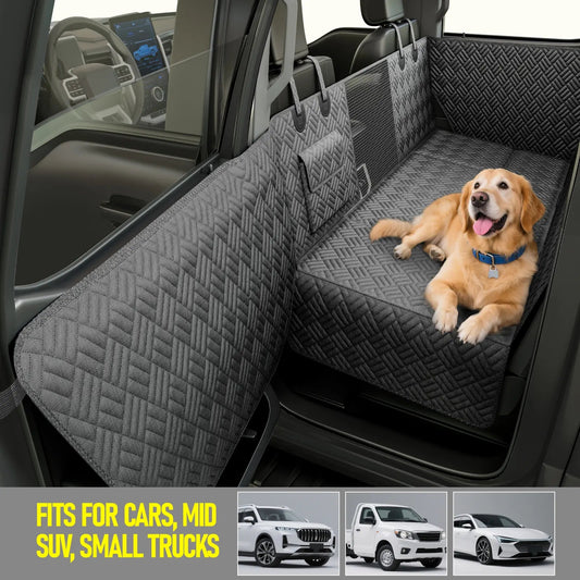 Waterproof dog car seat cover for road trips