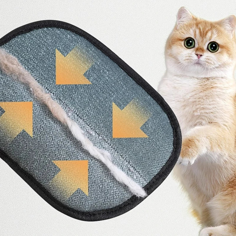 Silicone pet grooming gloves product image 8