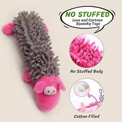 Plush squeaky dog toy product image 2