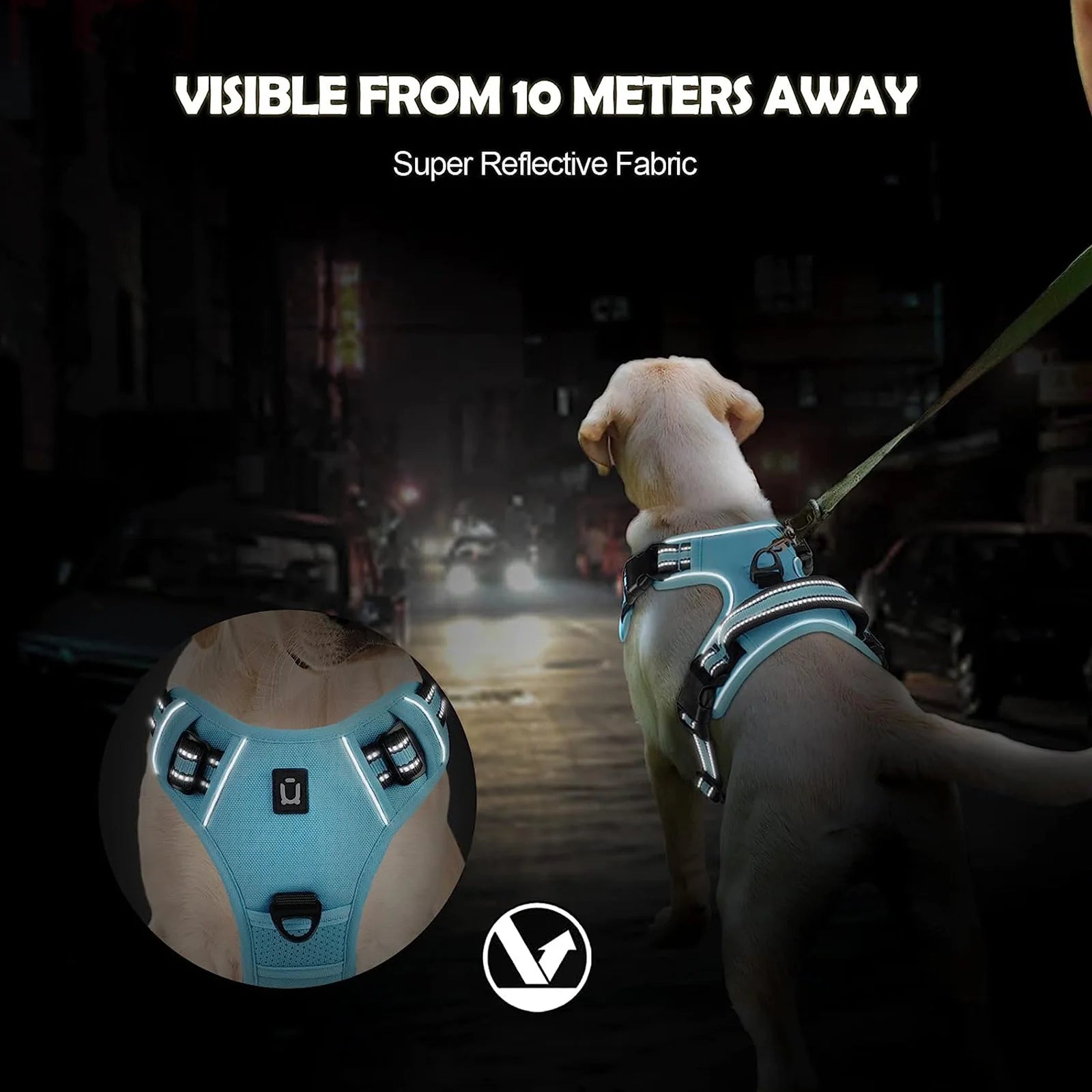Padded front-clip dog harness product image 6