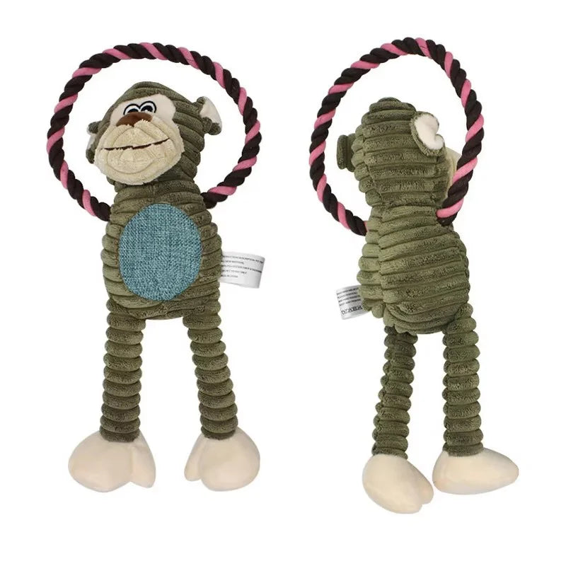 Plush squeaky dog toy product image 29