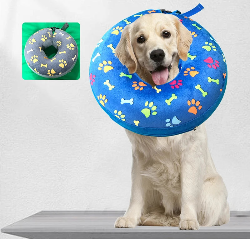 Inflatable pet recovery collar product image 12