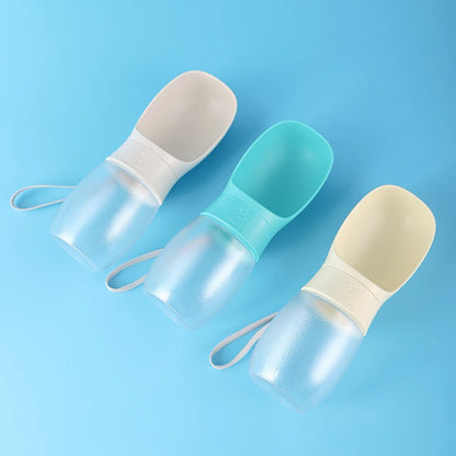 Portable pet water bottle with built-in bowl product image 9