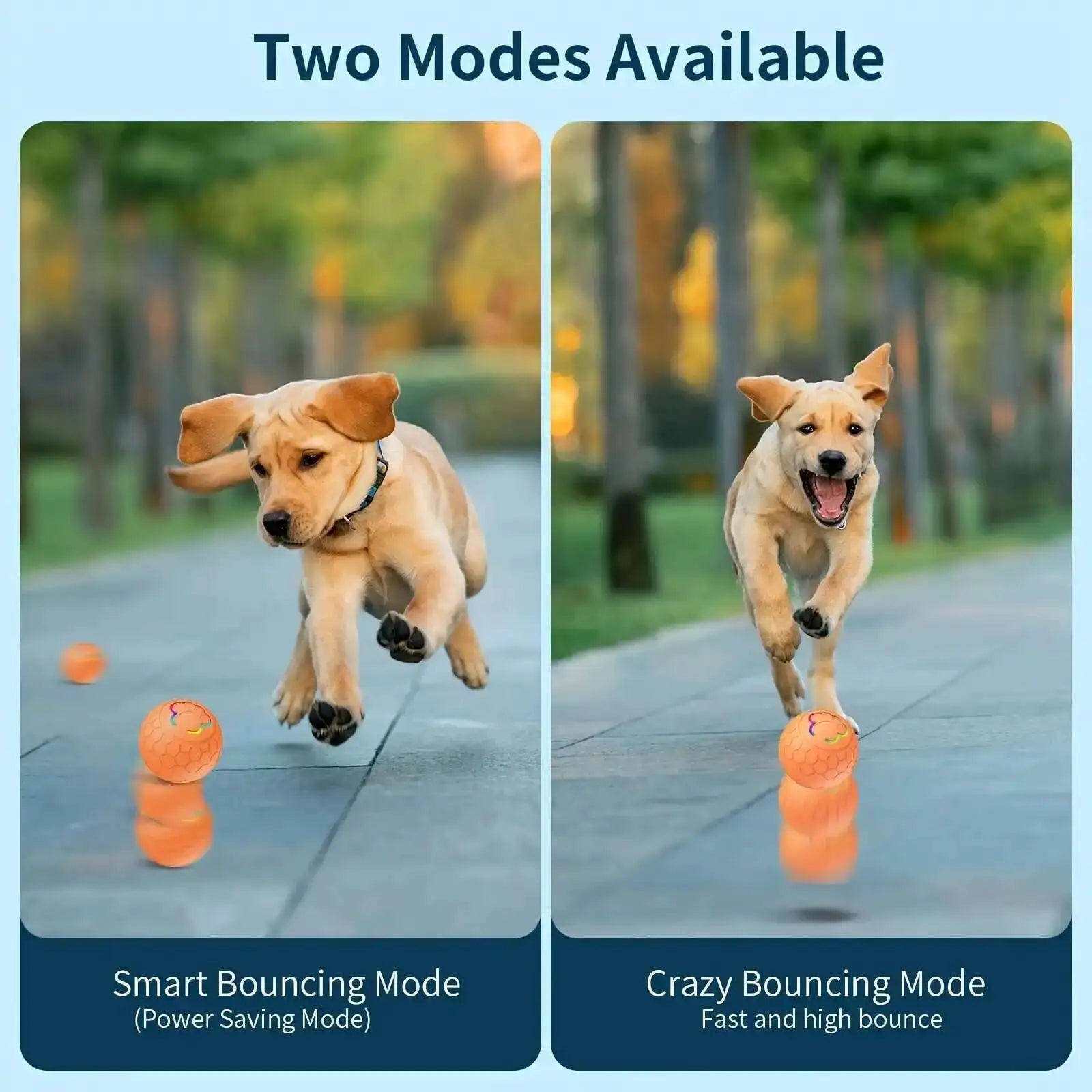 Rechargeable rolling pet ball product image 12