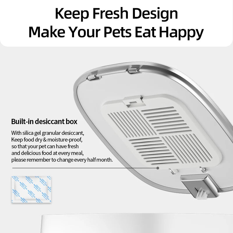ROJECO WiFi automatic pet feeder product image 5