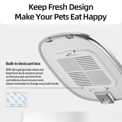 ROJECO WiFi automatic pet feeder product image 5