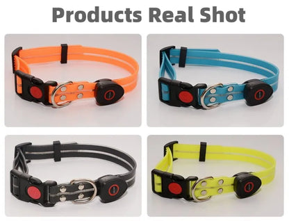 Rechargeable PVC LED dog collar product image 17