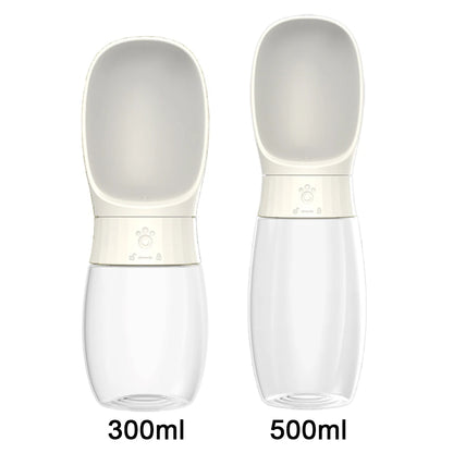 Portable pet water bottle with built-in bowl product image 16