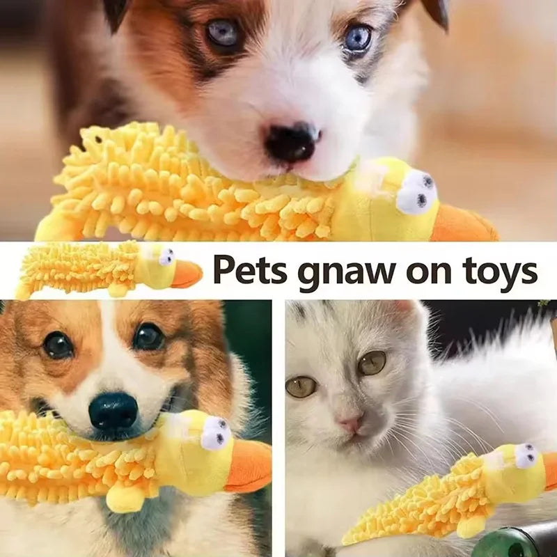 Plush squeaky dog toy product image 10