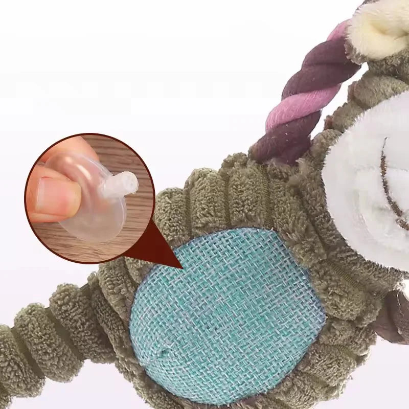 Plush squeaky dog toy product image 19