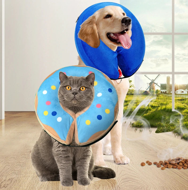 Inflatable pet recovery collar product image 16