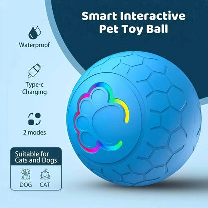 Rechargeable rolling pet ball product image 2