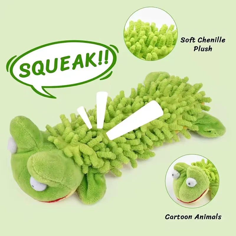 Plush squeaky dog toy product image 3