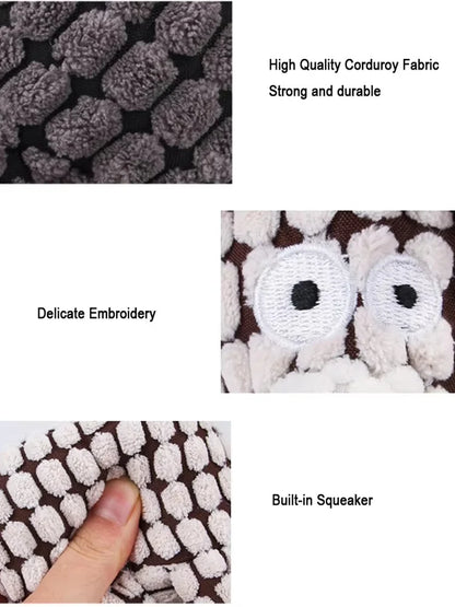 Plush squeaky dog toy product image 24