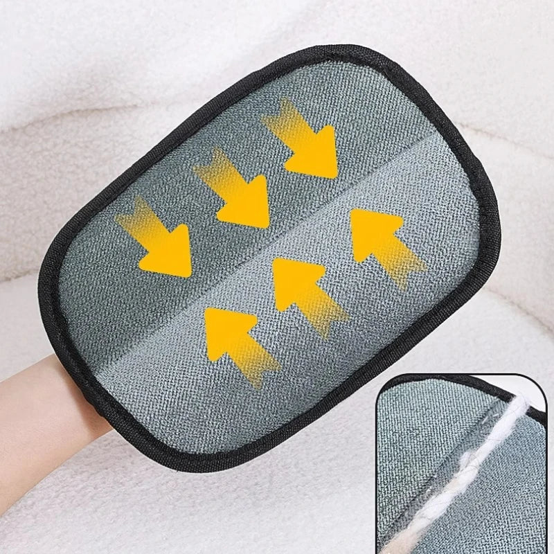 Silicone pet grooming gloves product image 5