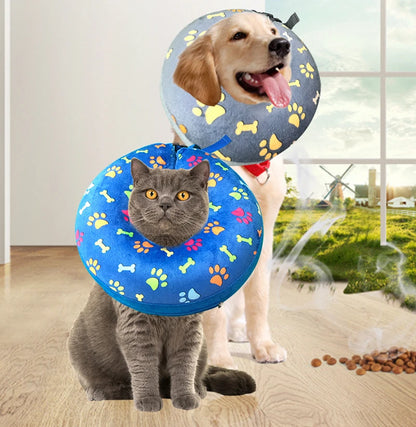 Inflatable pet recovery collar product image 8