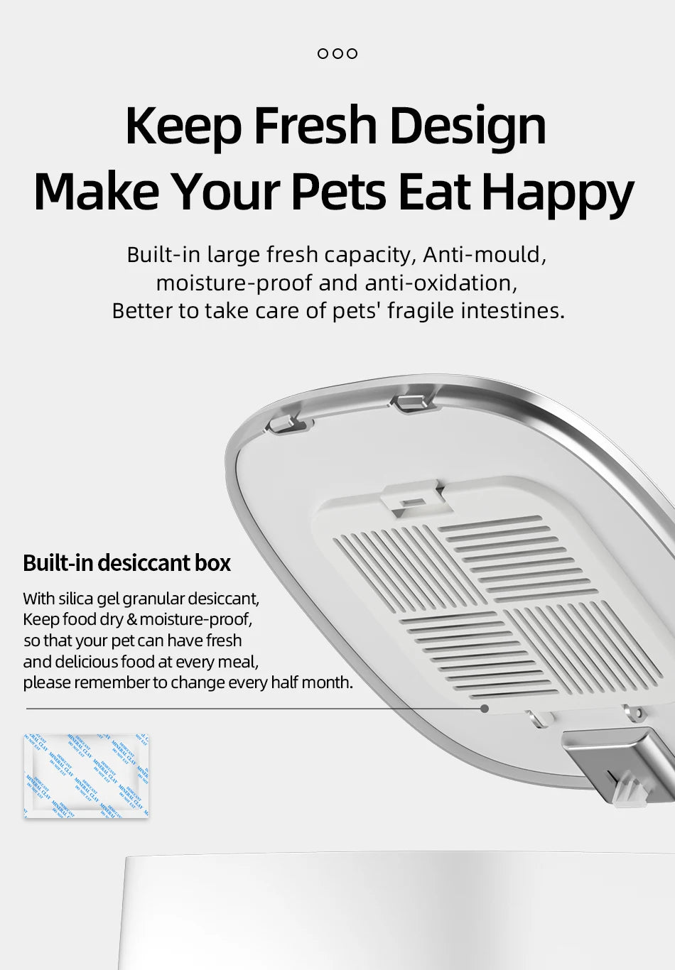 ROJECO WiFi automatic pet feeder product image 13