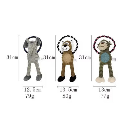 Plush squeaky dog toy product image 20