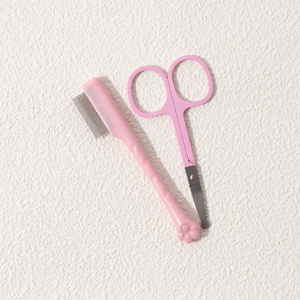 Pet face grooming comb and tool set product image 19
