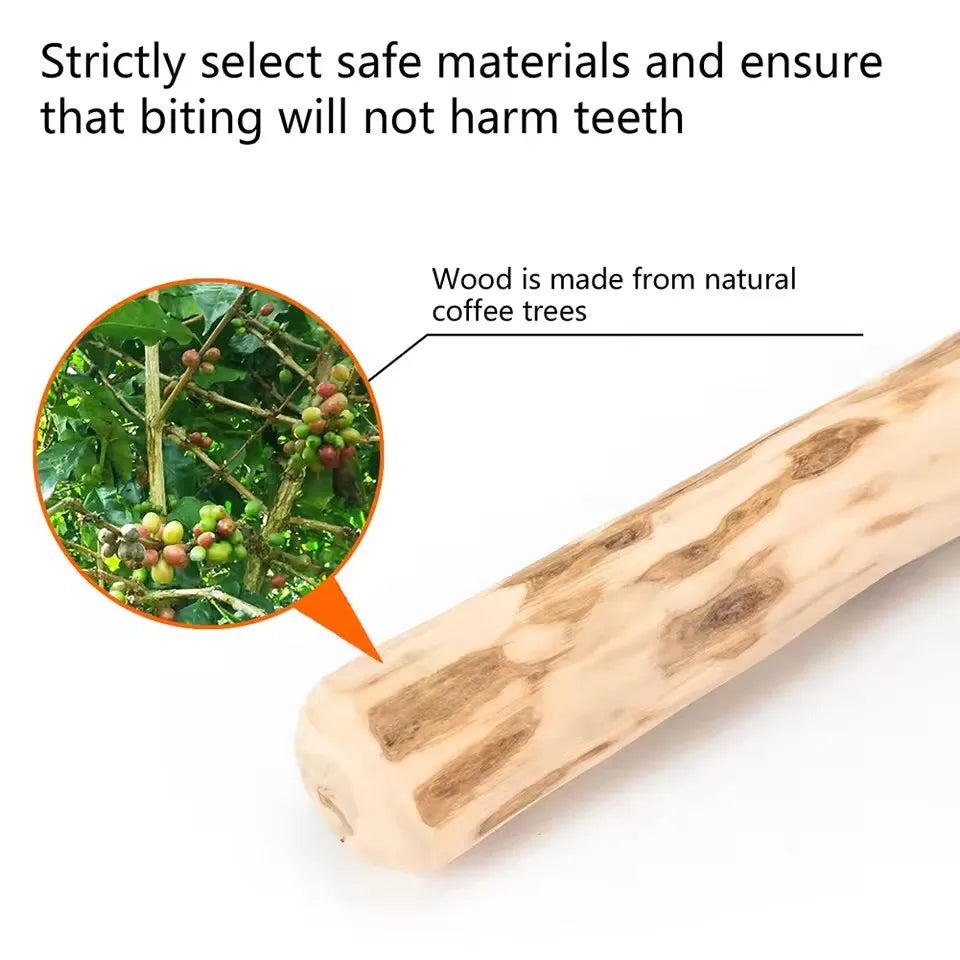 Coffee wood dog chew stick product image 4