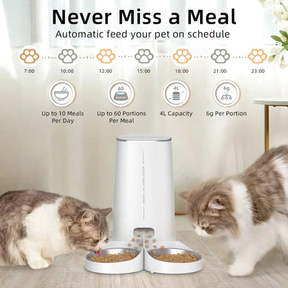 ROJECO WiFi automatic pet feeder product image 2