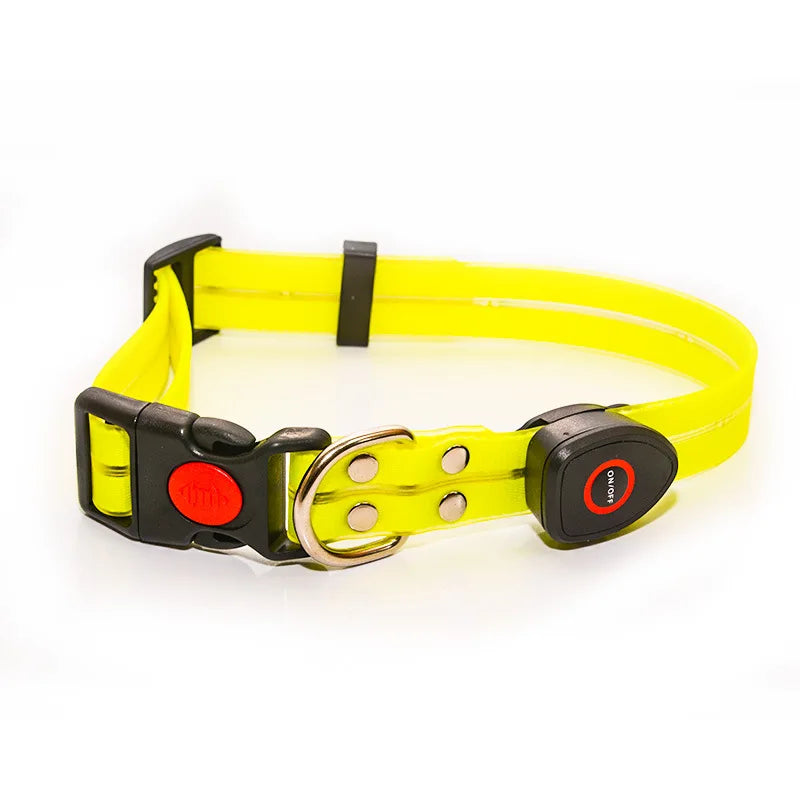 Rechargeable PVC LED dog collar product image 19