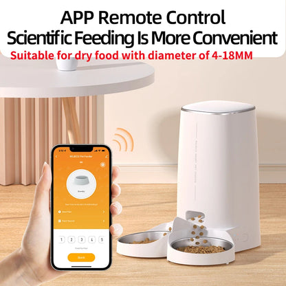 ROJECO WiFi automatic pet feeder product image 3