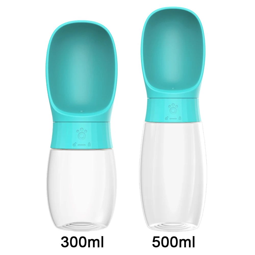 Portable pet water bottle with built-in bowl product image 18
