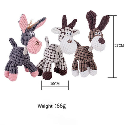 Plush squeaky dog toy product image 25
