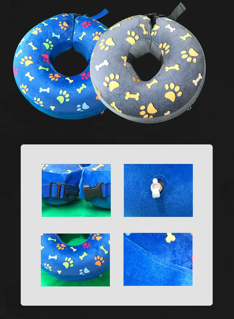 Inflatable pet recovery collar product image 11