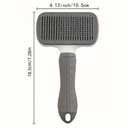 Self-cleaning slicker brush product image 2