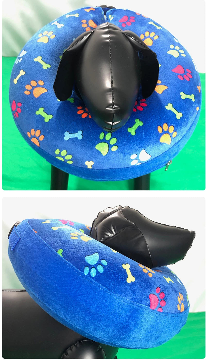 Inflatable pet recovery collar product image 15